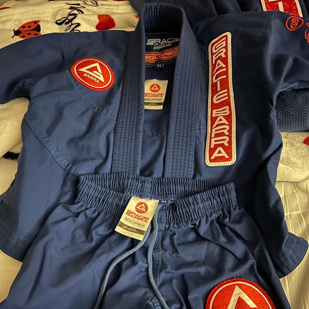 Gracie Barra Gi Y1 blue
